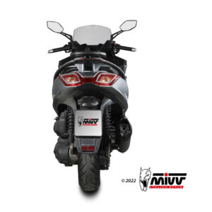 Mivv Slip-On Mover black Kymco Downtown 350 2016-20