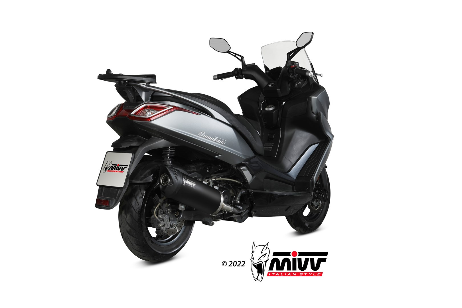 Mivv Slip-On Dakar Titanium Ducati Desert X 2022-25