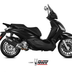 Mivv Slip-On Mover black Piaggio Beverly 300 2010-20