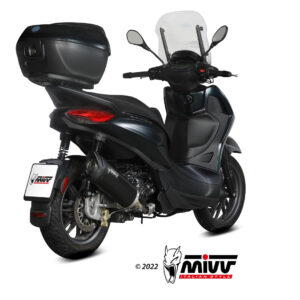 Mivv Slip-On Mover black Kymco Downtown 350 2016-20
