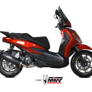 Mivv Slip-On Mover black Piaggio Beverly 400 2021-24