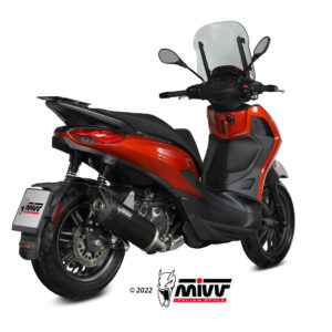 Mivv Full system 1x1 Mover black Honda SH 125 / SH 150 2017-19
