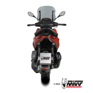 Mivv Full system 1x1 Mover black Honda SH 125 / SH 150 2017-19