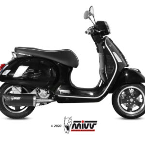 Mivv Slip-On Mover black Piaggio Vespa GTS 300 2008-20
