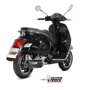 Mivv Slip-On Mover black Piaggio Vespa GTS 300 2008-20