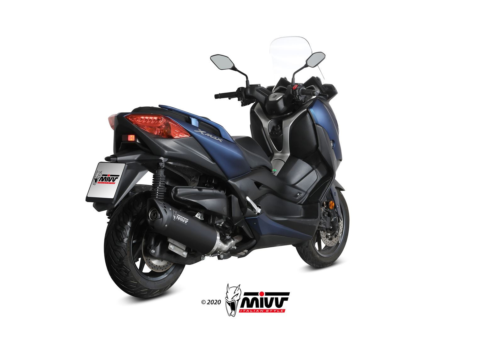 Mivv Slip-On Mover black Yamaha X-MAX 400 2017-20