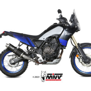 Mivv Slip-On Oval Black Titanium Yamaha Ténéré 700 2019-25