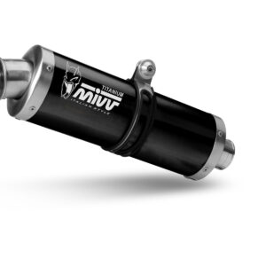 Mivv Slip-On Oval Black Titanium Yamaha Ténéré 700 2019-25