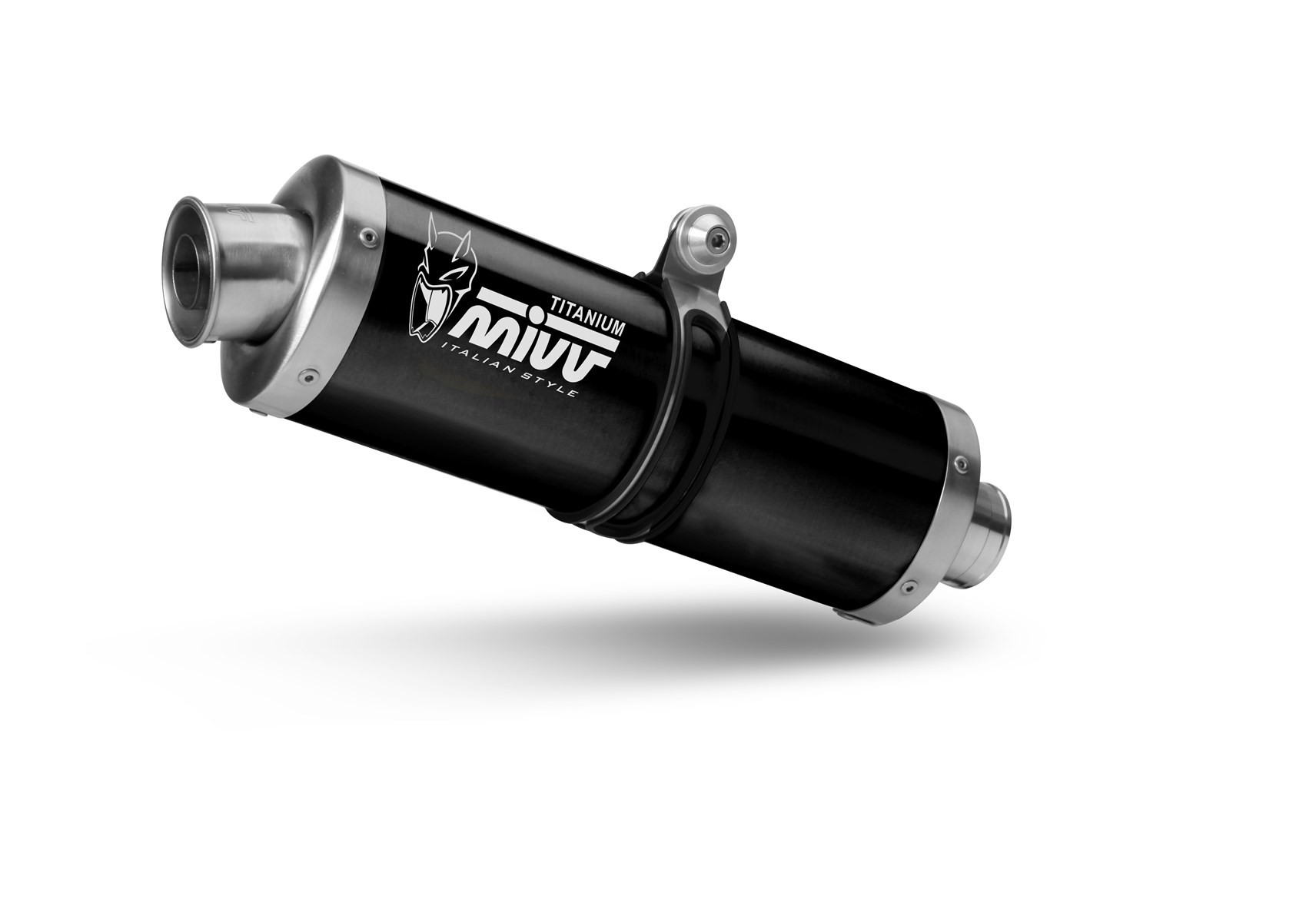 Mivv Slip-On Oval Black Titanium Yamaha Ténéré 700 2019-25