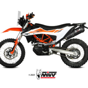 Mivv Full system 2x1 Delta Race Black Yamaha MT-07 / FZ-07 2021-25