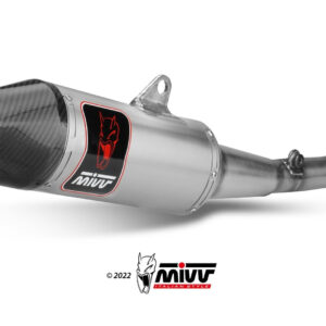 Mivv Slip-On Oval St. Steel Honda CRF 450 2021-25