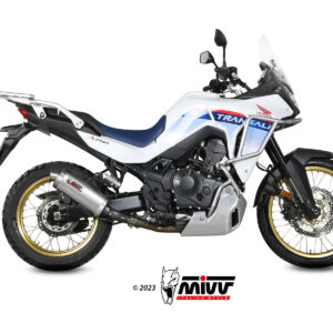 Mivv Slip-On Oval St. Steel Honda XL750 Transalp 2023-25