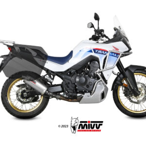 Mivv Slip-On Oval St. Steel Honda XL750 Transalp 2023-25