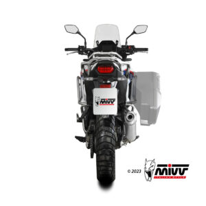 Mivv Slip-On Oval St. Steel Honda XL750 Transalp 2023-25
