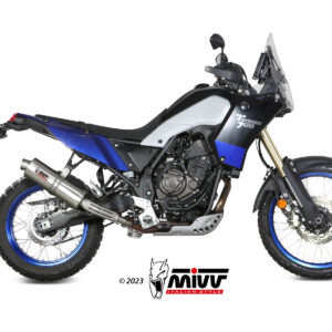 Mivv Slip-On Oval Titanium Yamaha Ténéré 700 2019-25