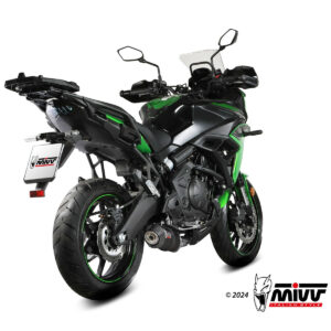 Mivv Slip-On Delta Race black Kawasaki Versys 650 2024-25