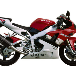 Mivv Slip-On Oval carbono Yamaha YZF 1000 R1 1998-01