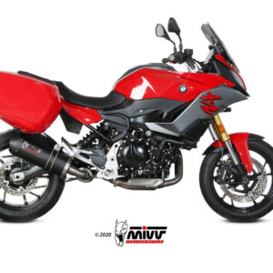 Mivv Slip-On Oval carbono con tapa carbono BMW F 900 XR 2020-25