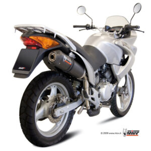 Mivv Slip-On Oval carbono con tapa carbono Honda XL 125 Varadero 2007-11