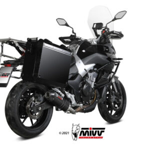 Mivv Slip-On Oval carbono con tapa carbono Voge Valico 500DS 2021-24