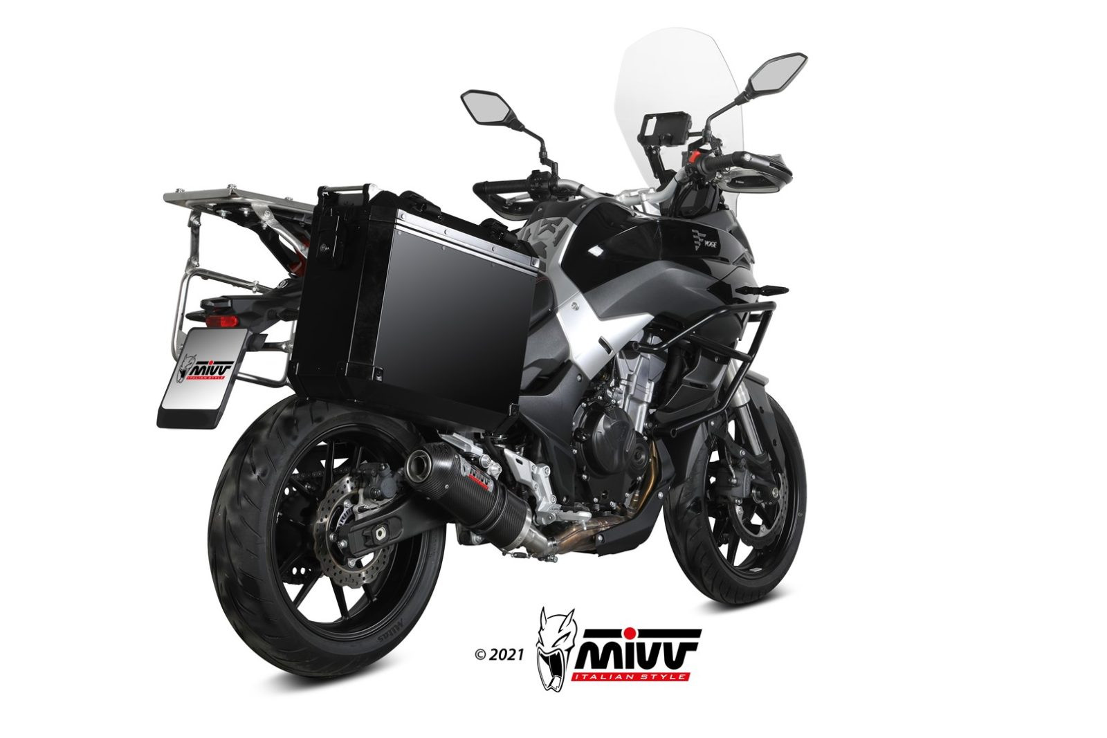 Mivv Slip-On Speed edge St. Steel MV Agusta Brutale 800 RR 2017-25
