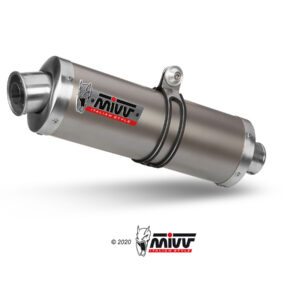Mivv Slip-On Oval titan Yamaha YZF 600 R6 2003-05