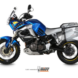 Mivv Slip-On Oval titan con tapa carbono Yamaha XT 1200 Z Superténéré 2010-20