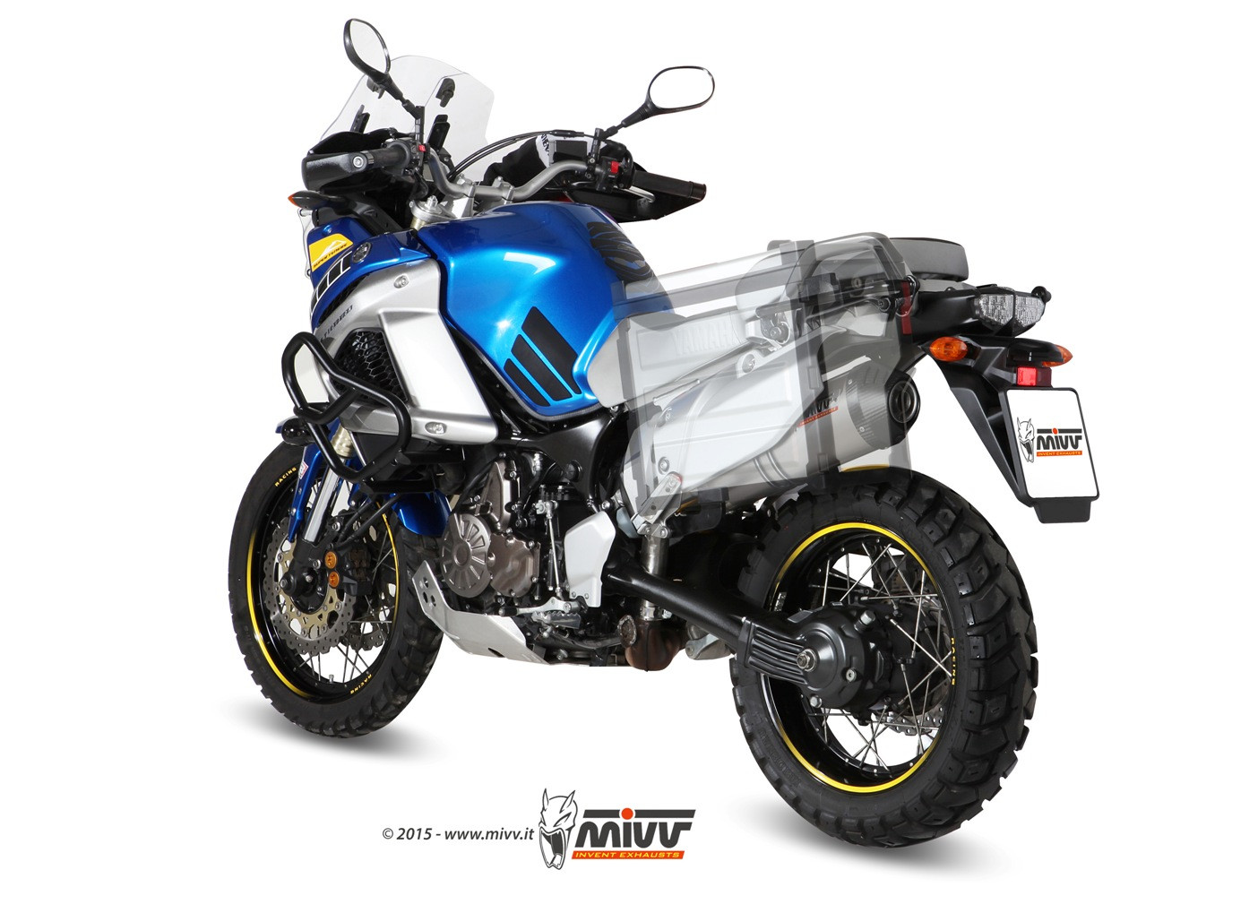 Mivv Full system 2x1 GP Pro carbono Yamaha MT-07 / FZ-07 2021-24