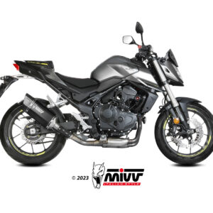 Mivv Slip-On SR-1 Black Honda CB750 Hornet 2023-25