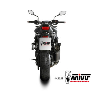 Mivv Slip-On SR-1 Black Honda CB750 Hornet 2023-25