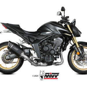 Mivv Slip-On SR-1 Black Titanio Honda CB 1000 HORNET 2025