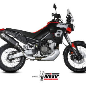 Mivv Slip-On Speed edge Black Aprilia Tuareg 660 2022-25