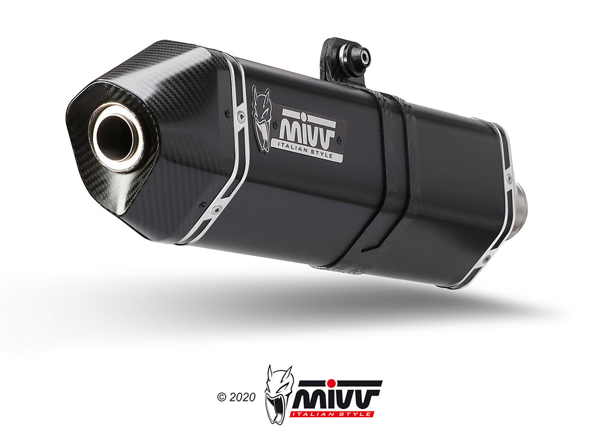 Mivv Slip-On Dakar St. Steel Aprilia Tuareg 660 2022-25