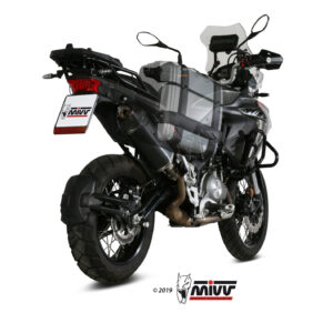 Mivv Slip-On Speed edge Black Benelli TRK 502 X 2018-25