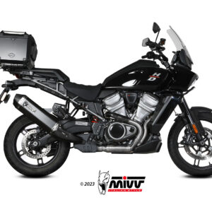 Mivv Slip-On Speed edge Black Harley Davidson Pan Amercia 2020-25