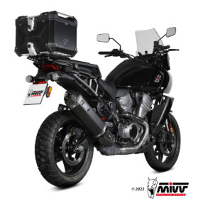 Mivv Slip-On Speed edge Black Harley Davidson Pan Amercia 2020-25