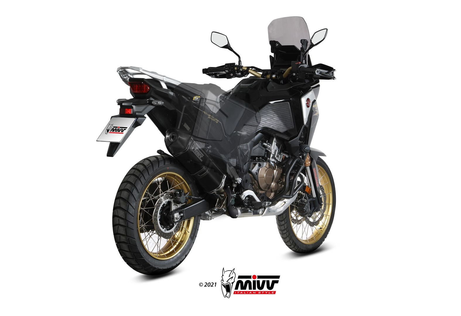 Mivv Colectores no kat (Compatible con silenciosos Mivv H.051) Honda CB 500 F / X /CBR 500 R 2013-15