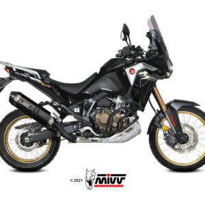 Mivv Slip-On Speed edge Black Honda CRF 1100 L Africa Twin 2020-25