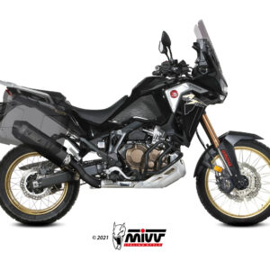 Mivv Slip-On Speed edge Black Honda CRF 1100 L Africa Twin 2020-25