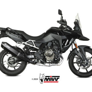 Mivv Slip-On GP Pro Black Kymco AK550 2021-25