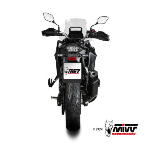 Mivv Slip-On GP Pro Black Kymco AK550 2021-25