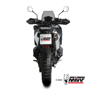 Mivv Slip-On Speed edge Black Husqvarna Norden 901 2022-25