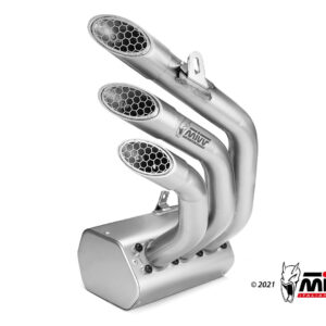 Mivv Slip-On Speed edge Black MV Agusta Brutale 800 RR 2017-25