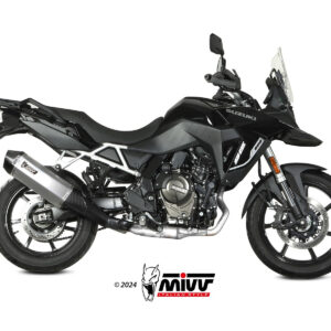 Mivv Slip-On Speed edge Black Suzuki V-Strom 800 de 2023-25