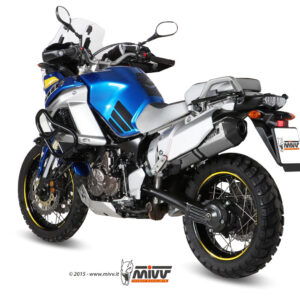 Mivv Slip-On Speed edge St. Steel con tapa carbono Yamaha XT 1200 Z Superténéré 2010-20