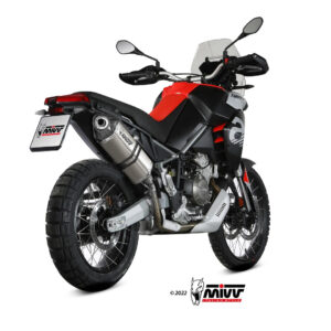 Mivv Slip-On Speed edge Titanium Aprilia Tuareg 660 2022-25