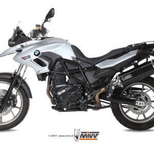 Mivv Slip-On Speed edge black BMW F 700 GS 2012-17