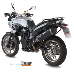 Mivv Slip-On Speed edge black BMW F 700 GS 2012-17