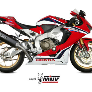 Mivv Slip-On Speed edge black Honda CBR 1000 RR 2017-19