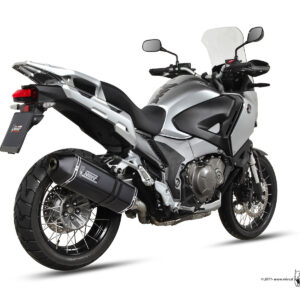 Mivv Slip-On Speed edge black Honda CrossTourer  2012-20